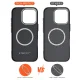 Tech-Protect Ion Carbon MagSafe vāciņš Samsung Galaxy S25 Ultra, Melns