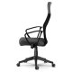 Ergonomic Mesh Office Chair Sofotel Sydney with High Back Support, Dark Gray