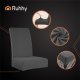 Ruhhy 00025990 Chair Covers, 6 pcs, Dark Grey