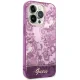 Чехол Guess Porcelain Collection для iPhone 14 Pro Max - фуксия