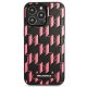 Чехол Karl Lagerfeld Monogram Plaque для iPhone 13 Pro Max - Розовый
