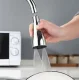 Серебристый аэратор для крана с 3 режимами, резьба M22