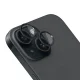 3Mk Lens Protection Pro Apple iPhone 15 Camera Glass, Graphite