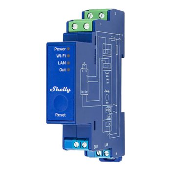 Контроллер освещения Shelly ProDim0/1-10VPM WiFi/Bluetooth