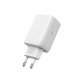 Tech-Protect NC45W-GAN 2-PORT PD45W lādētājs + TYPE-C kabelis – balts