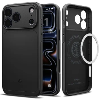 Чехол Spigen Thin Fit Mag для iPhone 18 Pro / 17 Pro с MagSafe, черный