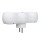 Maclean MCE339 E Sadalītājs ar 2 Ligzdām un USB A/C