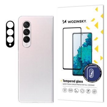 Samsung Galaxy Z Fold 3 kameras aizsargstikls Wozinsky Full Camera Glass 9H, caurspīdīgs