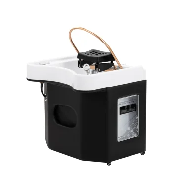 Head Spa frizieru izlietne Gabbiano 050, melna