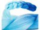 Synthetic Hair for Braids Ombre, Blue