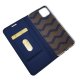 Google Pixel 4 Magnetic Adsorption Leather Card Holder Case Cover, Blue | Vāks Maciņš Maks Grāmatiņa Apvalks