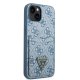 Apple iPhone 13 mini 5.4\'\' Guess 4G Triangle Logo Cardslot Case Cover, Blue