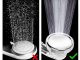 Душевая лейка с каменным фильтром, без шланга, 21 см | Handheld Shower Head...