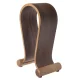 Maclean MC-815W Wooden Headphone Stand, Walnut