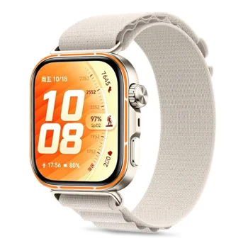 Ремешок Tech-Protect Nylon Pro для Huawei Watch Fit 3 / 4 / 5, бежевый