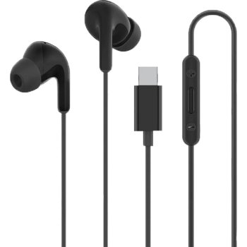 Xiaomi BHR8930GL ausī ievietojamās vadu austiņas ar USB‑C un tālvadību – melnas