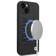 BMW iPhone 14 Plus vāciņš Silicone Signature Logo MagSafe, melns