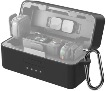 Силиконовый защитный чехол Puluz PU795B для DJI Mic 3 Черный