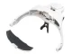 Headband Magnifying Glasses with 4 LEDs and 5 Replaceable Lenses, White