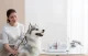 Kopšanas putekļu sūcējs no matiem mājdzīvnieku kopšanai HomeRunPet HC15, balts | Grooming vacuum cleaner from...