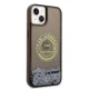Чехол Karl Lagerfeld Liquid Glitter RSG для iPhone 14 Plus / 15 Plus - Черный