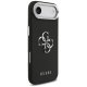 Guess Grained Big 4G Classic Logo vāciņš Apple iPhone 17 Air, melns