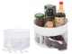 Rotating Kitchen Organiser with 4 Drawers for Spices
