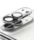 Ringke Camera Full Cover aizsargstikli iPhone Duo kamerai, 2 gab., melni
