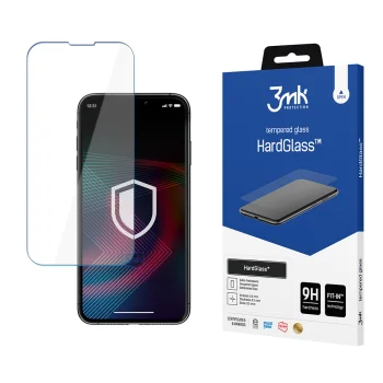 Защитное стекло 3mk HardGlass для iPhone 14 Pro, 9H