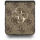 Чехол Guess Big 4G Logo Classic Logo для Samsung Galaxy Z Flip7 коричневый