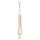 Guess Chain Metal 4G Charm Phone Strap, Pink
