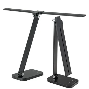 LED galda lampa ar 2 roku regulēšanu, 12W, metāla korpuss