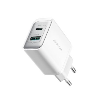 Joyroom JR-TCF15 network charger USB-C / USB-A 30W - white