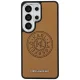 Karl Lagerfeld Perforated KL MagSafe vāciņš priekš Samsung Galaxy S26 Ultra, brūns