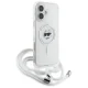 Karl Lagerfeld iPhone 16 vāciņš IML Choupette Head & Cord MagSafe, caurspīdīgs