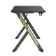Игровой стол NanoRS RS101, 120x60 см, Черный