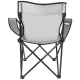 Trizand Folding Fishing Chair with Cover, Grey