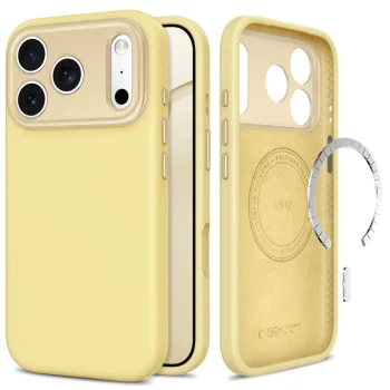 Чехол Tech-Protect Uniq MagSafe CC для iPhone 18 Pro Max / 17 Pro Max, Mellow Yellow