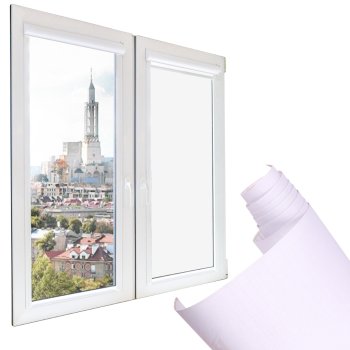 Pašlīmējošā matēta privātuma plēve logiem rullī 1,22x50m