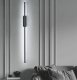 Linear LED Wall Lamp 60cm 11W 6000K Black