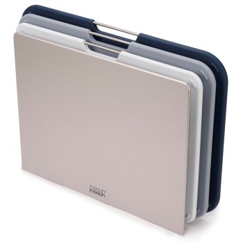 Joseph Joseph Nest Boards 3-Piece Chopping Board Set, Grey