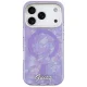 Guess IML Shell Script Metal MagSafe Maciņš ar MagSafe iPhone 17 Pro Max – Violets | Phone Case Cover