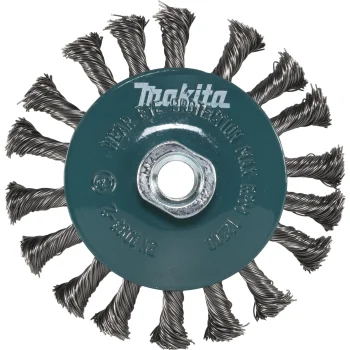 Дисковая жгутовая щетка Makita D-39883 для УШМ, 115 мм, M14