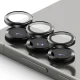Ringke kameras rāmja aizsargs 2 gab. Samsung Galaxy S25 - Melns | Camera Frame Protector 2-Pack Black