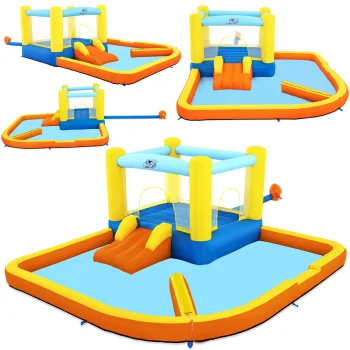 Надувной игровой центр Bestway Beach Bounce 365x340x152 см