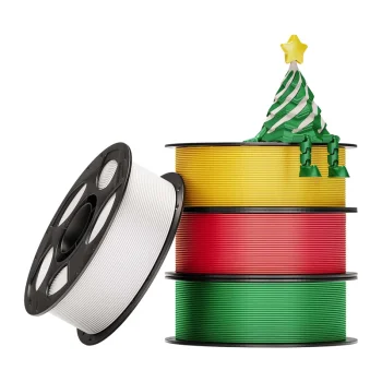Набор филаментов Anycubic Christmas PLA Silk (4 шт.)
