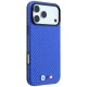 BMW M Carbon Metal Logo MagSafe vāciņš priekš iPhone 17 Pro Max / 18 Pro Max, zils