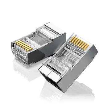 Ugreen 10x штекер RJ45 8P8C (UTP Cat. 6 / Cat. 5 / Cat. 5e) серебристый (NW111)