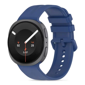 Tech-Protect Silicone Evo siksniņa pulkstenim Samsung Galaxy Watch 40/44/46 mm, tumši zila