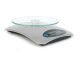 Electronic Kitchen Scale with Glass Platform and LCD Display, 5 kg / 1 g